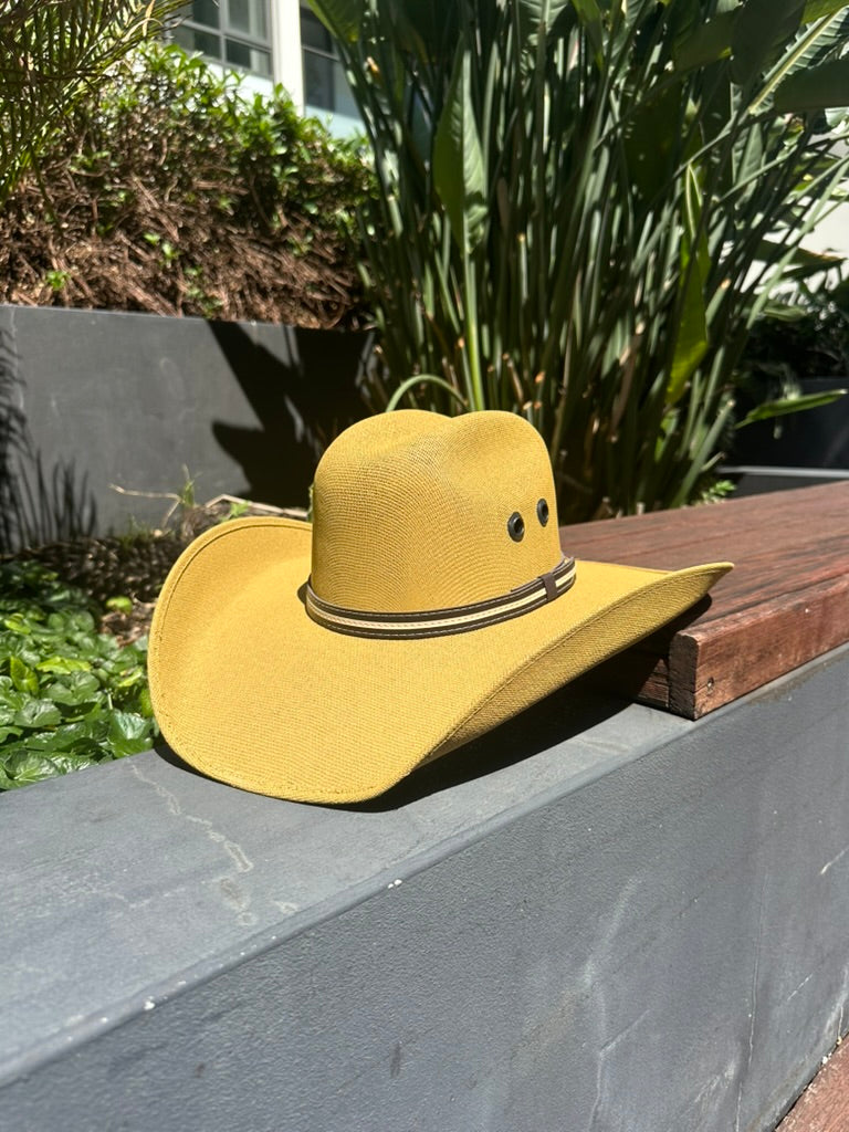 El Rancho Extra Wide Brim Yute Straw Outback Hat