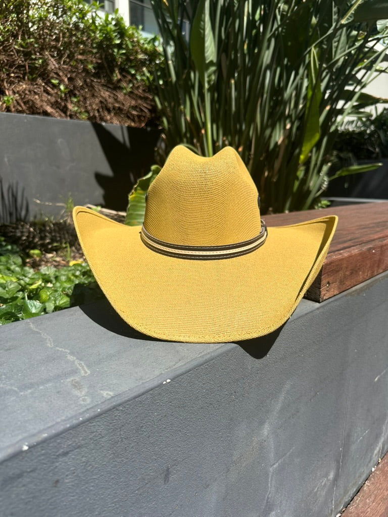 El Rancho Extra Wide Brim Yute Straw Outback Hat