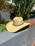 El Rancho Extra Wide Brim Yute Straw Outback Hat