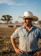 Cattleman 100X Drover Cowboy Hat – Premium Quality Straw
