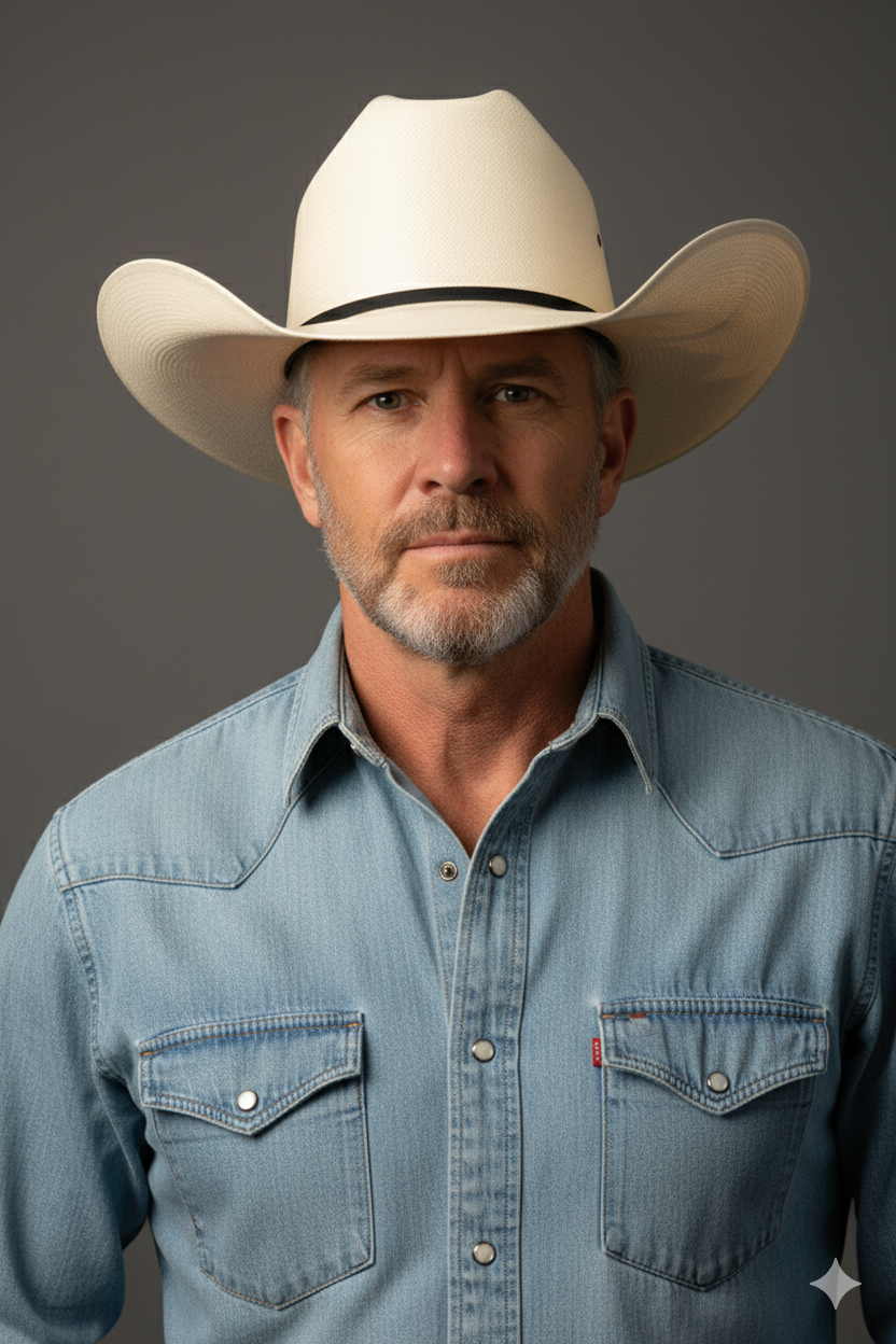 Cattleman 100X Drover Cowboy Hat – Premium Quality Straw