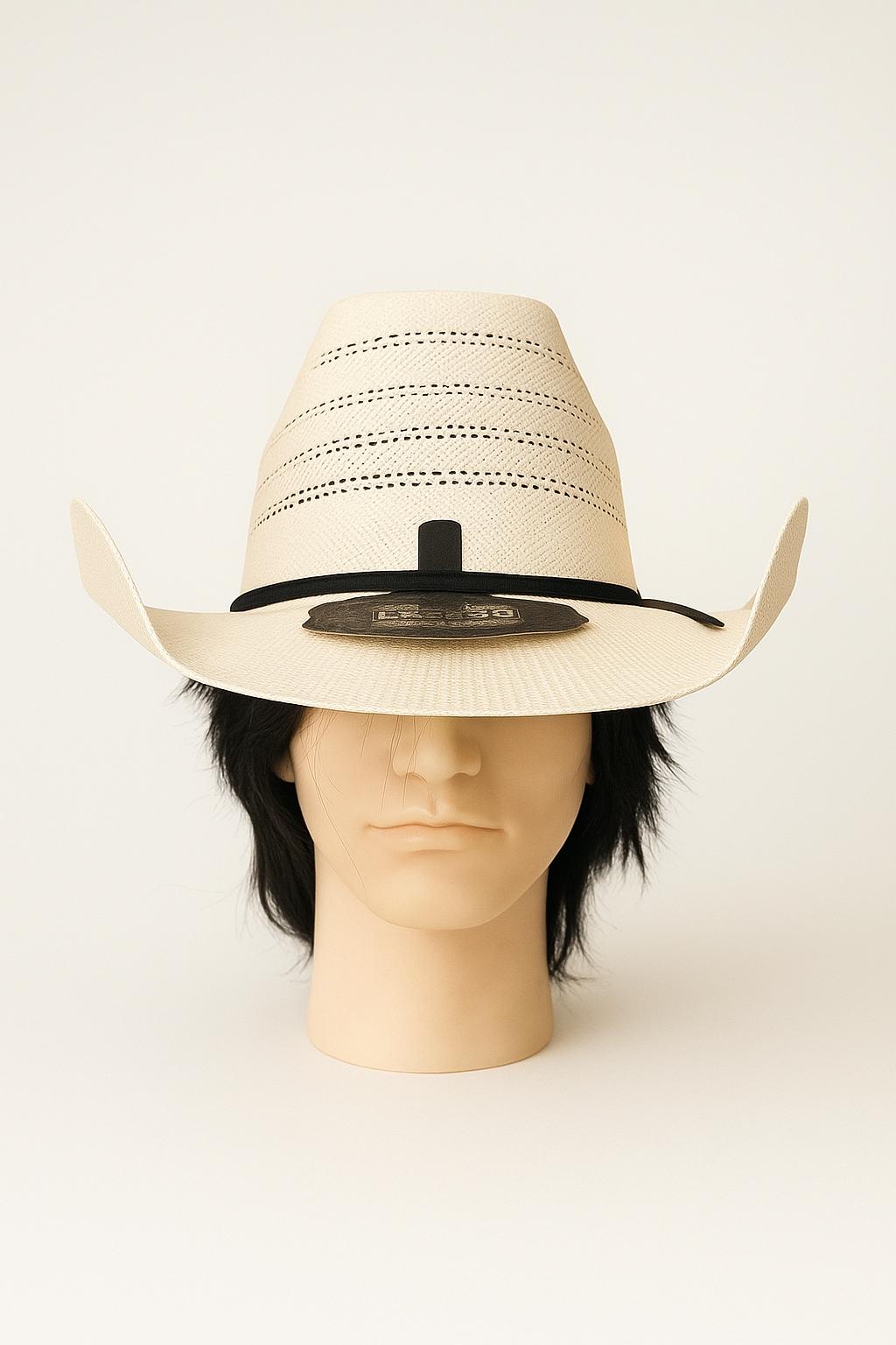 50X El Rodeo Outback Straw Perforated  Cowboy Hat
