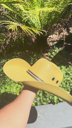 El Rancho Extra Wide Brim Yute Straw Outback Hat